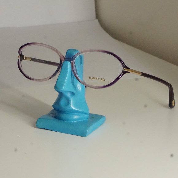 Tom Ford Optical FT5212V Color 074 Purple Gradient 53mm New Authentic! - Picture 3 of 7